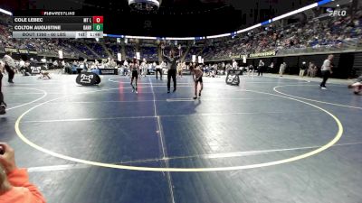 60 lbs Round Of 16 - Cole Lebec, Mt Lebanon vs Colton Augustine, Danville
