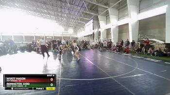 110 lbs Champ Round 1 (16 Team) - Wyatt Mason, Mat Demons vs REMINGTON JUDD, West Coast Riders