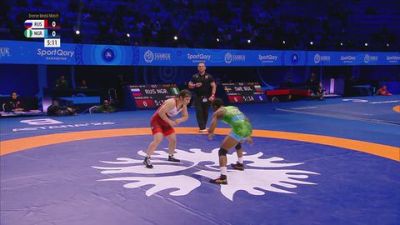62 kg Final 3-5 - Amina Tandelova, Russia vs Esther Omolayo Kolawole, Nigeria