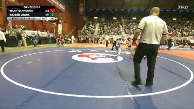 2A-106 lbs 5th Place Match - Ricky Schneider, Kemmerer vs Cayden Vrana, Upton