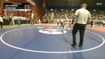 2A-106 lbs 5th Place Match - Ricky Schneider, Kemmerer vs Cayden Vrana, Upton