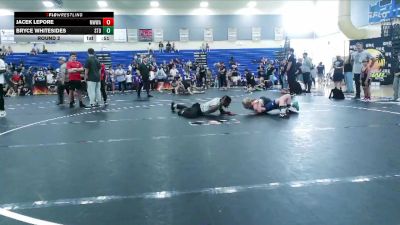 85/90/95 Round 2 - Bryce Whitesides, Summerville Take Down vs Jacek Lepore, Mighty Warriors Wrestling Acad