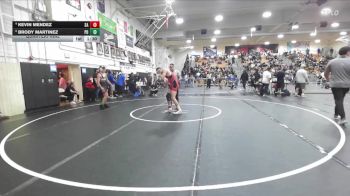 157 lbs Quarterfinal - Brody Martinez, Palm Desert vs Kevin Mendez, Santa Ana