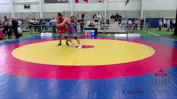 92kg 1st Place Match - Michealjeet Grewal, Guru Gobind Singh WC vs Attila Adamko, London-Western WC