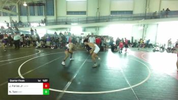 165 lbs Quarterfinal - Jose Farias Jr, Lucha Bro vs Nathan Tom, Kirtland Central