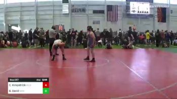 86 lbs Round Of 16 - David Daniels, So Cal Grappling vs Weston Borgers, X-Calibur