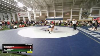 157 V Cons. Round 2 - Ryker Olson, Spanish Fork V vs Eli Jurgens, Timpanogos V