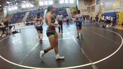 125 lbs Round 5 (6 Team) - Mavie Mateo Hernandez, Black Hive vs Olivia Gapud, Big Money Moving