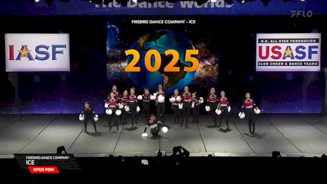 Firebird Dance Company - ICE [2025 Open Pom Semis] 2025 The Dance Worlds