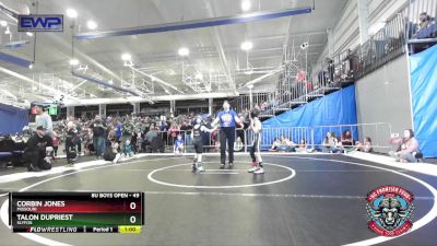 49 lbs Quarterfinal - Talon Dupriest, SlyFox vs Corbin Jones, Missouri