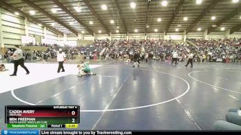 105+ Cons. Round 3 - Ben Freeman, South Summit Wrestling Club vs Caden Avery, Westlake