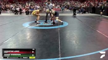 4A 189 lbs Semifinal - Augustine Lopez, Belen vs Shawn Wherepapa, Highland