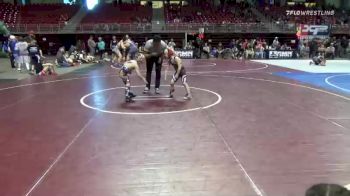 55 lbs Consolation - Bain Lahoe, Thermopolis Wrestling Club vs West Thompson, Nevada Elite