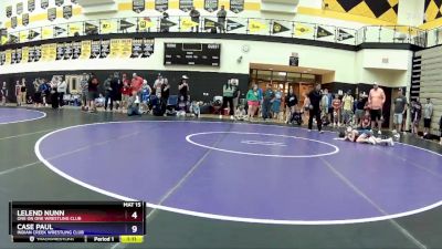 78 lbs 3rd Place Match - Lelend Nunn, One On One Wrestling Club vs Case Paul, Indian Creek Wrestling Club