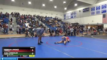 106 lbs Quarterfinal - Kaeli Gonzalez, Corona Del Mar vs Rebekah Jimenez, Lawndale