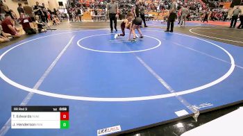 70-73 lbs Rr Rnd 3 - Timberlyn Edwards, Runestone vs Jax Henderson, IRONMEN Wrestling Club