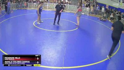 190 lbs Round 1 - Mckenzie Mills, David Douglas vs Natalia Solorio Campos, Hood River Valley High School
