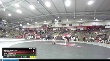141 lbs Quarterfinal - Dylan Lucas, Central Oklahoma vs Blake Mulkey, Indianapolis