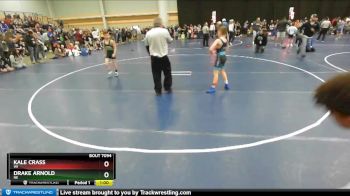 92 lbs Champ. Round 1 - Drake Arnold, NE vs Kale Crass, WI