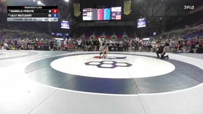 115 lbs Champ. Rd Of 16 - Isabella Phelps, NY vs Lilly McCleary, MO