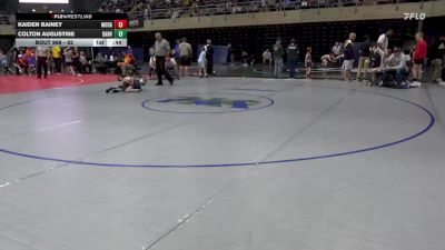 62 lbs Quarterfinal - Kaiden Bainey, Morann vs Colton Augustine, Danville