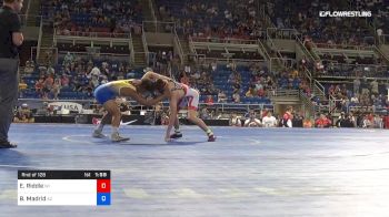 138 lbs Rnd Of 128 - Ethan Riddle, Wisconsin vs Benny Madrid, Arizona