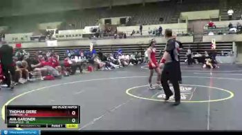 106 lbs Finals (8 Team) - Thomas Giere, Thompson vs Ava Gardner, Marshfield
