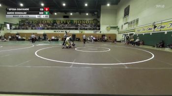 175 lbs Champ. Round 1 - Jarod Gonzalez, Nordhoff vs Efosa Osayande, Peninsula