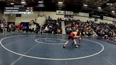 141 lbs Cons. Round 2 - Braydon Mogle, Northern State vs Adrian Chavez, Minot State (N.D.)