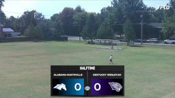 Replay: UAH vs Kentucky Wesleyan | Sep 14 @ 12 PM