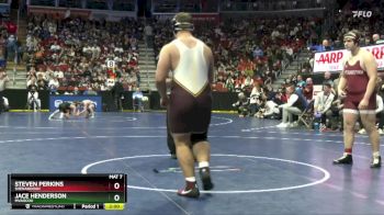 1A-285 lbs Champ. Round 1 - Jace Henderson, MVAOCOU vs Steven Perkins, Shenandoah