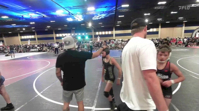 100 lbs Semifinal - Magnus McLeod, Black Fox Wr Ac vs Mercer Hamilton ...