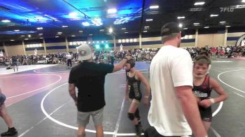 100 lbs Semifinal - Magnus McLeod, Black Fox Wr Ac vs Mercer Hamilton, Mat Demon WC