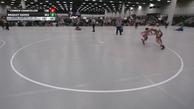 138 lbs Cons. Sub-rd Of 16 - Bradley Davies, Oklahoma vs Conner Chancellor, Team Tulsa Wrestling Club