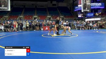 112 lbs Cons 8 #2 - Lily Grismer, Montana vs Paige Denke, Nebraska