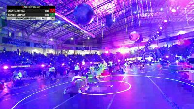 150 lbs Round Of 16 - Leo Ramirez, Bear Cave WC vs Deven Lopez, Duran Elite
