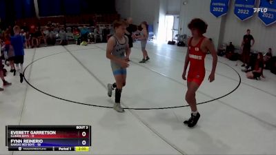 108 lbs Round 2 (4 Team) - Gaelle Cid, Illinois Boys vs Bryce Carlson, Kansas Red Boys