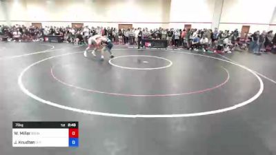 79 kg Rnd Of 128 - Will Miller, Boone RTC vs Joshua Knudten, Cliff Keen Wrestling Club