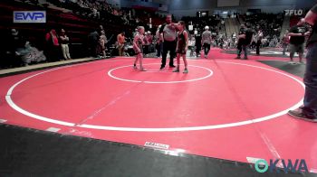 82-88 lbs Rr Rnd 3 - Liberty Hunt, Heat vs Coralena Voss, Skiatook Youth Wrestling