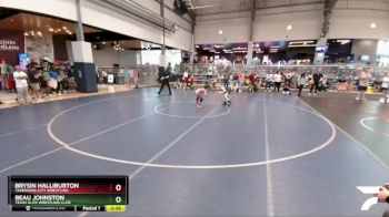 70 lbs Cons. Round 1 - Brysin Halliburton, Takedown-City Wrestling vs Beau Johnston, Texas Elite Wrestling Club