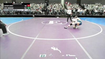 119-I lbs Round Of 64 - Lucas Lanci, Souderton Middle School vs Joel Mendez, Yale Street