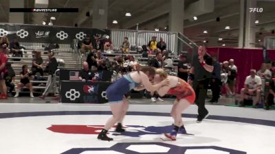Senior Women Freestyle FS - 76 lbs Champ. Round 1 - Katelyn Lewis, Fox Valley Elite Wrestling Club vs Bo Geibe, Warrior Regional Training Center