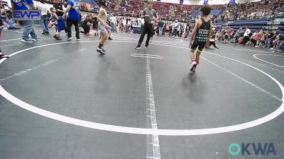 58 lbs Semifinal - Jacob Rader, F-5 GRAPPLING vs Maxwell Roy, Standfast OKC