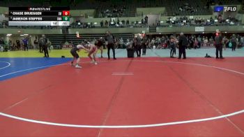 130 lbs Cons. Semi - Chase Brueggen, SHED Wrestling vs Jameson Steffes, Sarbacker Wrestling Academy