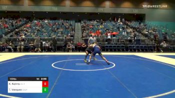 133 lbs Prelims - Kobee Nelms, UN-Texas Wesleyan vs Trey Vasquez, California Poly