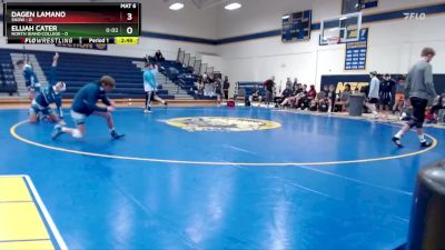 125 lbs Round 1 (6 Team) - Dagen Lamano, Snow vs Elijah Cater, North Idaho College