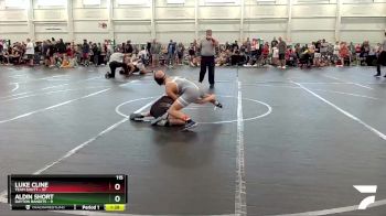 115 lbs Round 2 (6 Team) - Aldin Short, Dayton Bandits vs Luke Cline, Team Shutt