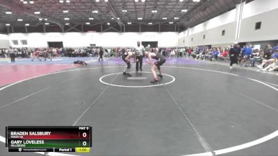 150B Cons. Round 2 - Braden Salsbury, Maize HS vs Gary Loveless, Hillsboro