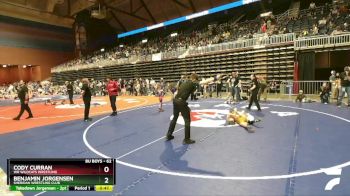 62 lbs 5th Place Match - Cody Curran, WR Wildcats Wrestling vs Benjamin Jorgensen, Sheridan Wrestling Club