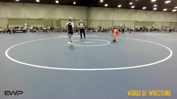 80 lbs Rr Rnd 1 - Graham Sandoval, OK Elite 14U Black vs Levi Charles, Mojo 14U